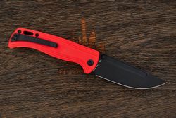 Нож складной CJRB Resource, клинок 105мм, сталь AR-RPM9, рукоять G10 красный