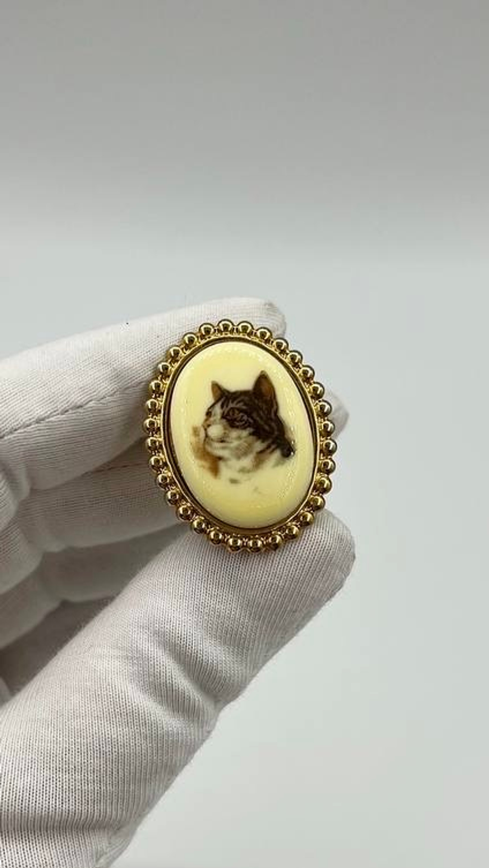 Накладка на пуговицу Кот NONY