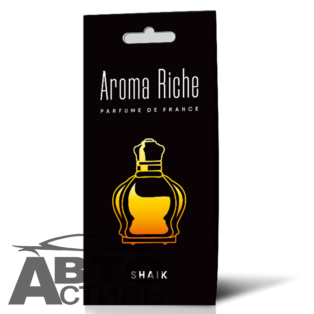 Ароматизатор сухой Aroma Riche Black №12   Shaik (по мотивам Shaik No 77 (Shaik))