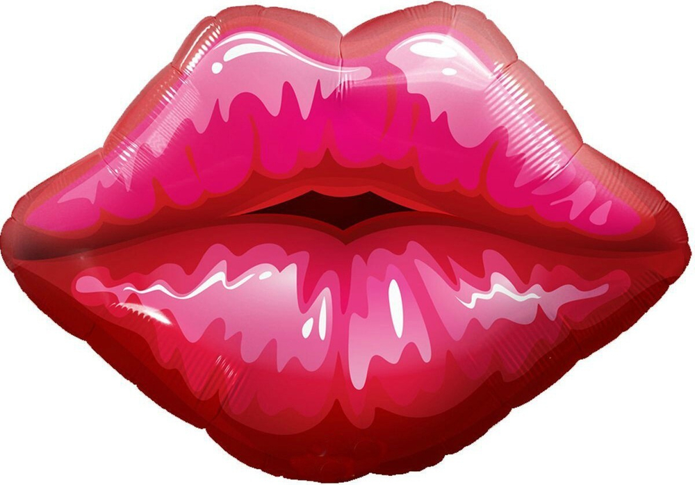 Фигура Губы красный 30" Fl