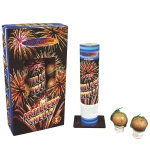 VS‑0046 Artillery Shells 2: набор из 8 фестивальных шаров 50 мм и мортиры.