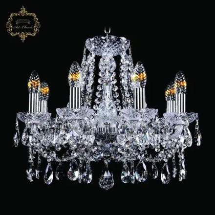 Подвесная люстра Art Classic 11.21 11.21.8.165.Cr.Sp