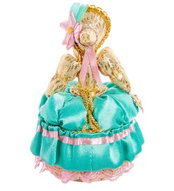 RK-733/10 Кукла-шкатулка «Дама с веером»