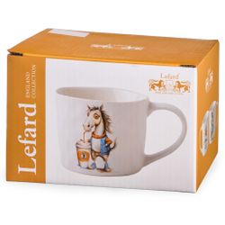 КРУЖКА LEFARD "CRAZY COFFEE" 380МЛ