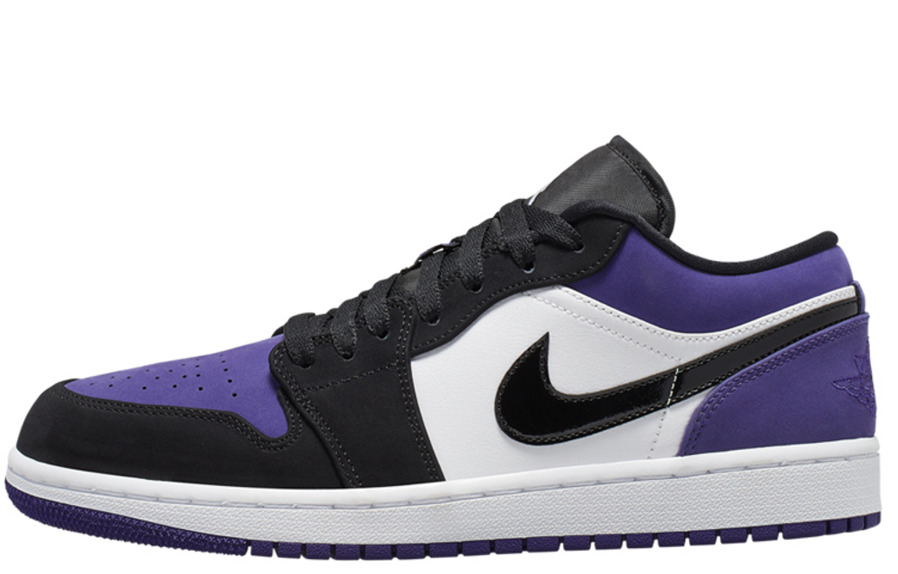 Jordan 1 Low Court Purple