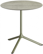 Стол ламинированный обеденный складной Scab Design Tripe Maxi Folding, оливковый, состаренный серый дуб