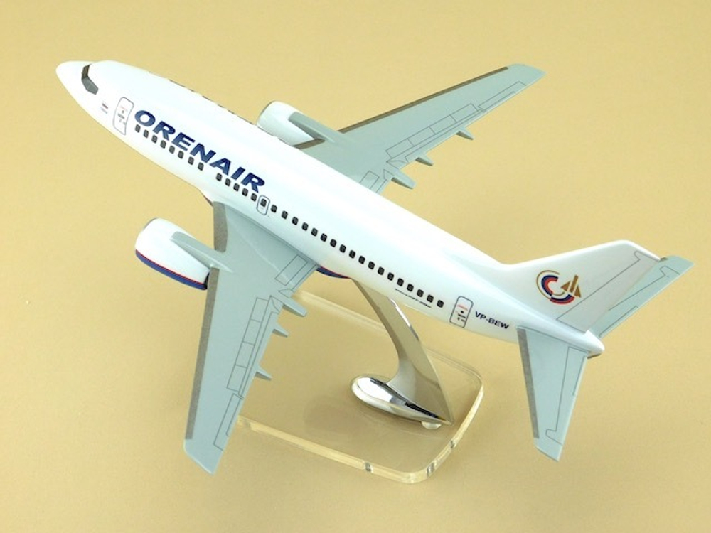 Модель самолета Boeing 737-500 (М1:100, Orenair)