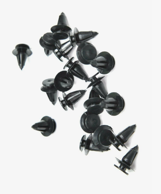 Клипса обшивки двери 2170-6102053 завод черная (100шт) 91717