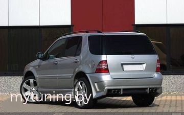 Бампер задний BMP для Mercedes W163