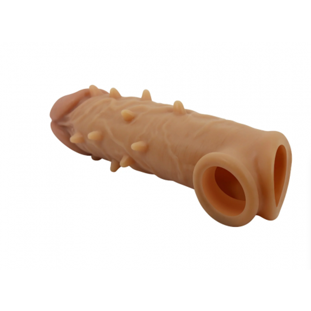 Насадка на пенис Osborn c креплением под мошонку