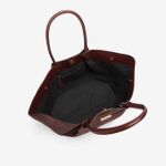 Сумка DeMellier The New York Burgundy Small Grain