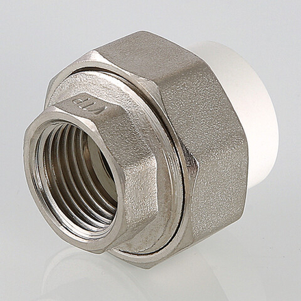 М.Р.В. с американкой 20х1/2" VALTEC белая