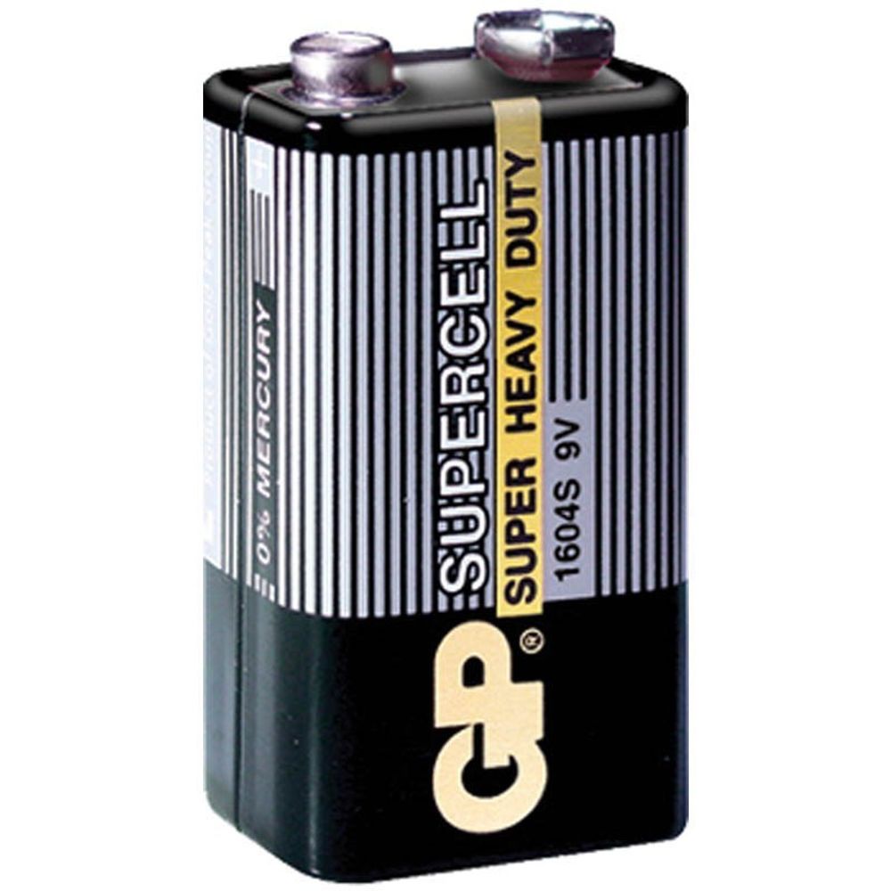 Батарейка Крона солевая 6F22 GP Supercell