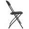 Стул складной BRABIX "Golf CF-002", черный каркас, пластик черный, 531563