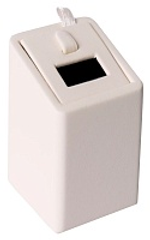 Подставка для кольца/кубик наклонный/выним.вкладыш/язычок/прорезь/окошко/петелька/Н-70 мм.