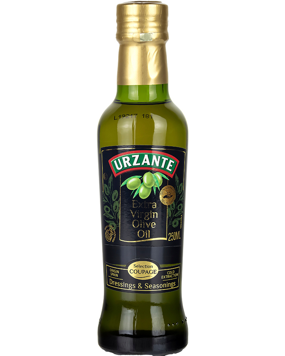 Urzante Оливковое масло Extra Virgin 0.25 л