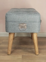 Пуфик для прихожей с ящиком