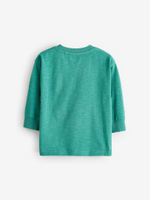 Лонгслив для мальчика Next 642-808, 3 шт., Белый, Фиолетовый, Зеленый