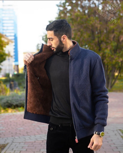 Кардиган с мехом Kiton