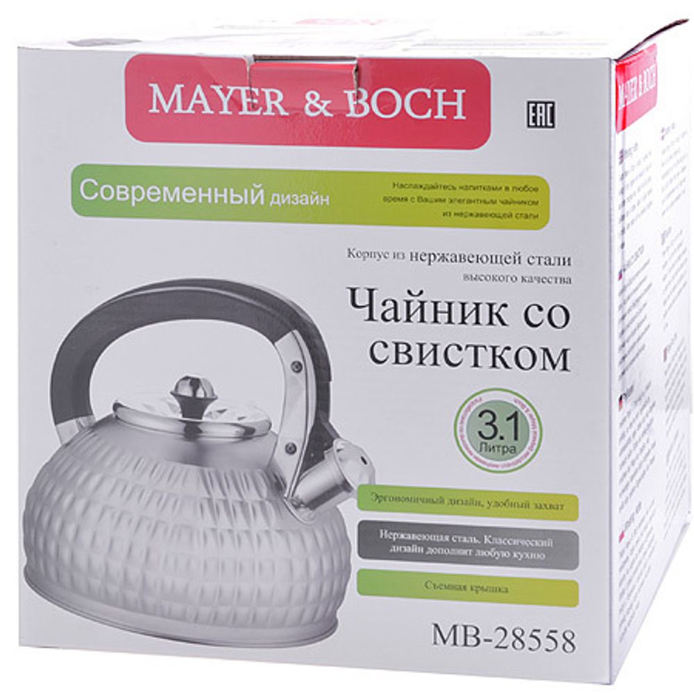 MAYER &amp; BOCH Чайник 28558 3,1 л