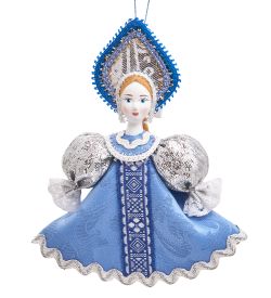 РусКукла RK-839 Кукла подвесная «Василиса в кокошнике»