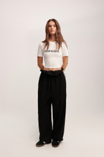 Футболка-кроп slim fit