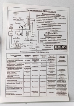 Блок резервного питания BOLID РИП-12-1/7М2  (РИП-12 исп.03) АЦДР.436534.001-03