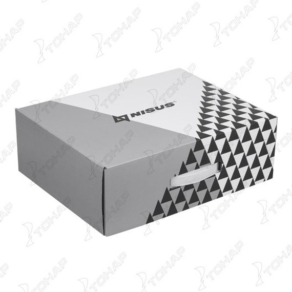 Ботинки мужские утепленные Black Side, мембрана Kingtex, insulation 400г, черные, 44 NISUS