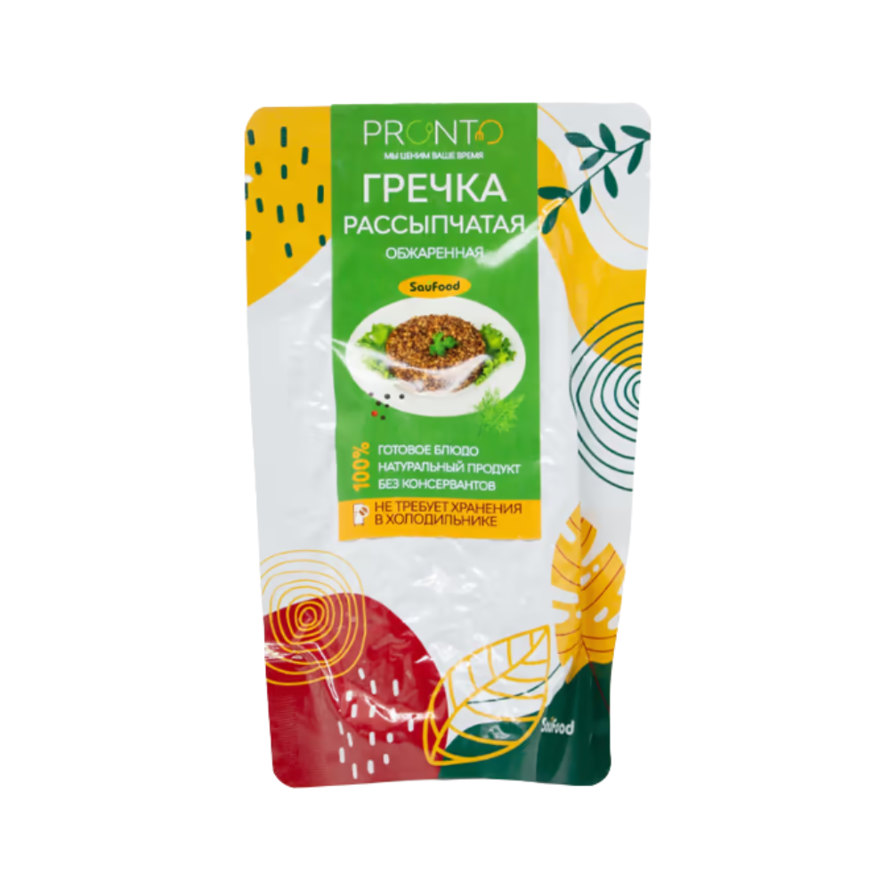 Гречка рассыпчатая обжаренная SauFood Pronto 150 гр