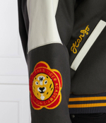 Кожаная куртка бомбер Kenzo - графитовый(FD65BL1409OH)