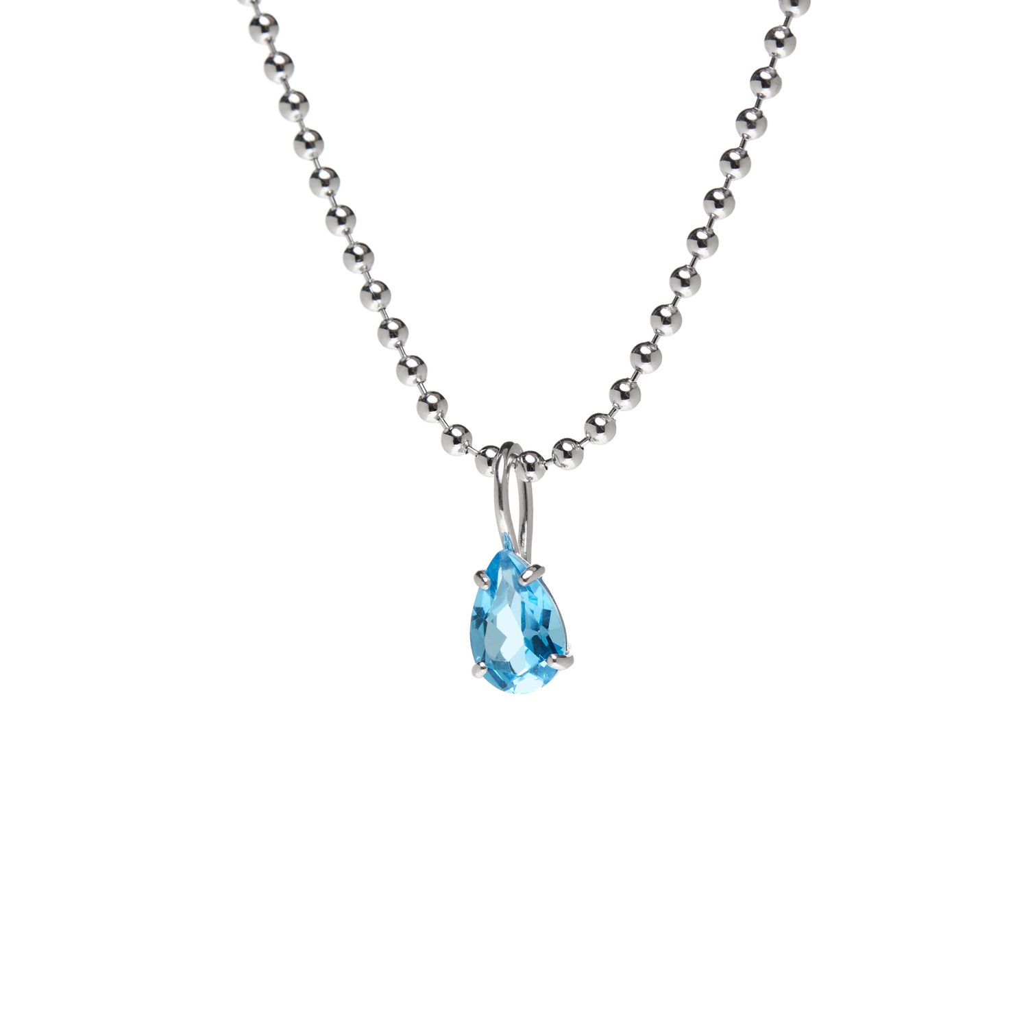 Колье Precious Topaz Drop