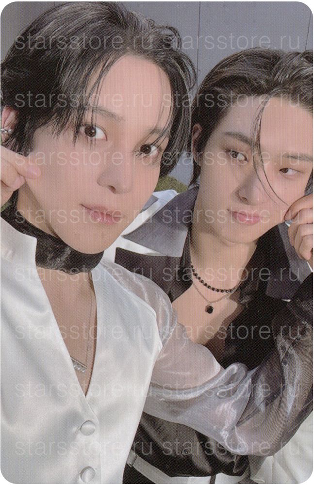 Фотокарта Yunho &amp; Mingi ATEEZ - GOLDEN HOUR : Part.4 (TOKTOQ)