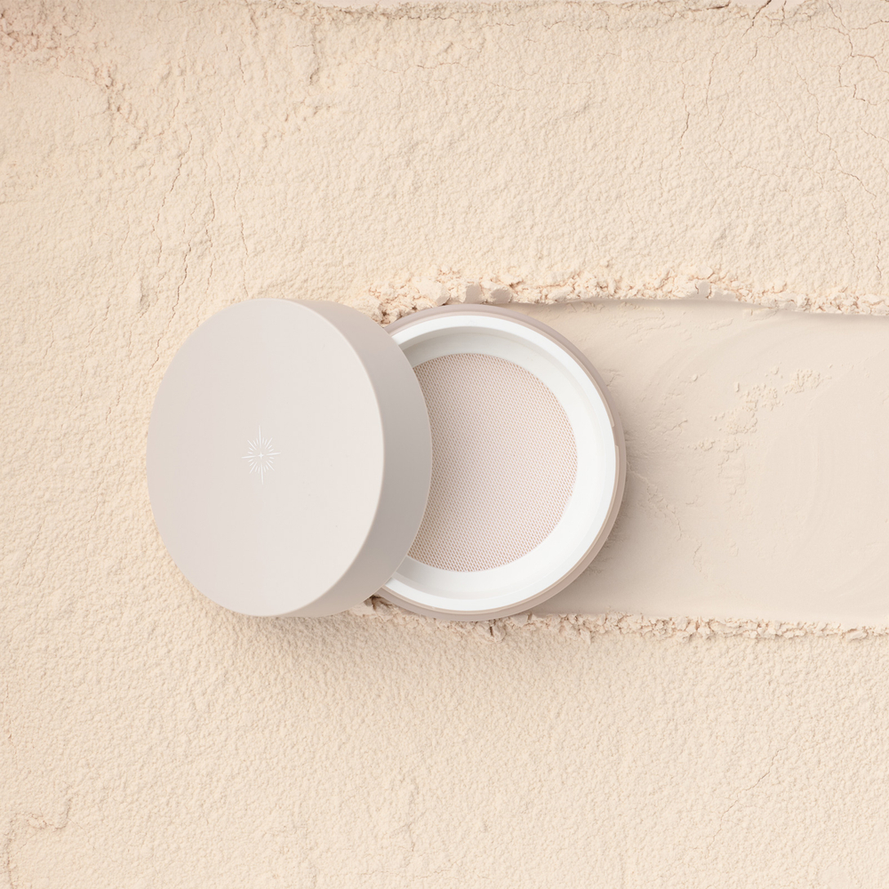 C'BON Рассыпчатая пудра с эффектом сияния, без запаха Этуаль СБОН-Etowal Silky Lucent Powder, 35 г