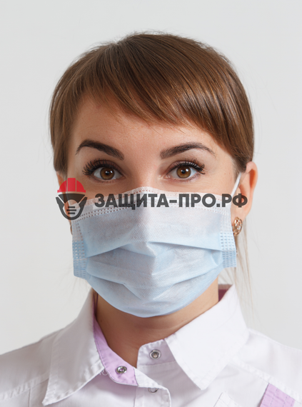 Защитная 3-х слойная маска (Китай)