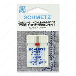 Иглы для мережки двойные 130/705H ZWIHO № 100/2.5 (1 шт.)