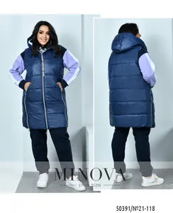 Костюм 21-118-сиреневый-синий Minova