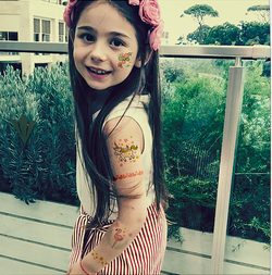 Tattoo - переводилка "Фламинго и Единорог"