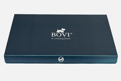 Постельное белье 1.5 спальное Bovi Флер голубое