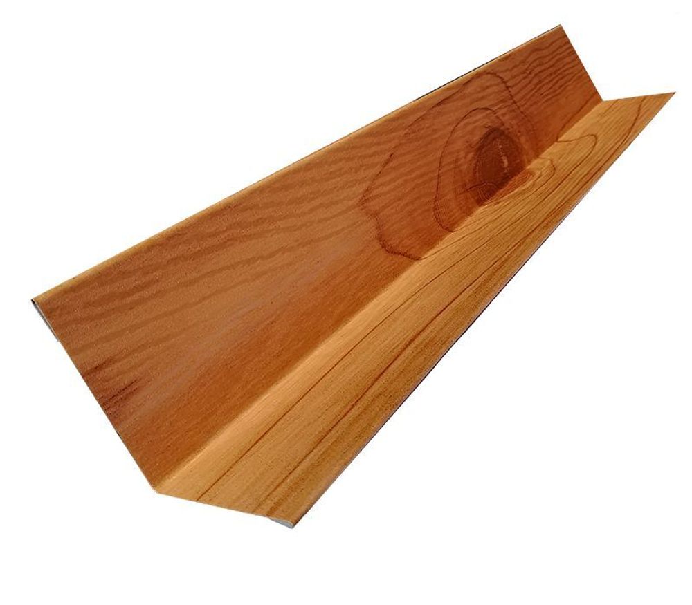 Сайдинг мет угол внутренний 50х50х3000  ЗОЛОТОЙ ОРЕХ