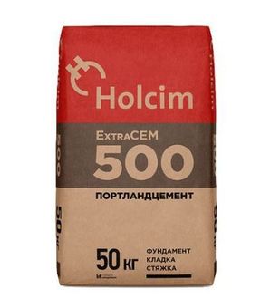 Цемент Holcim М500 Д20 ЦЕМ II/A-И 42,5 Б 50 кг