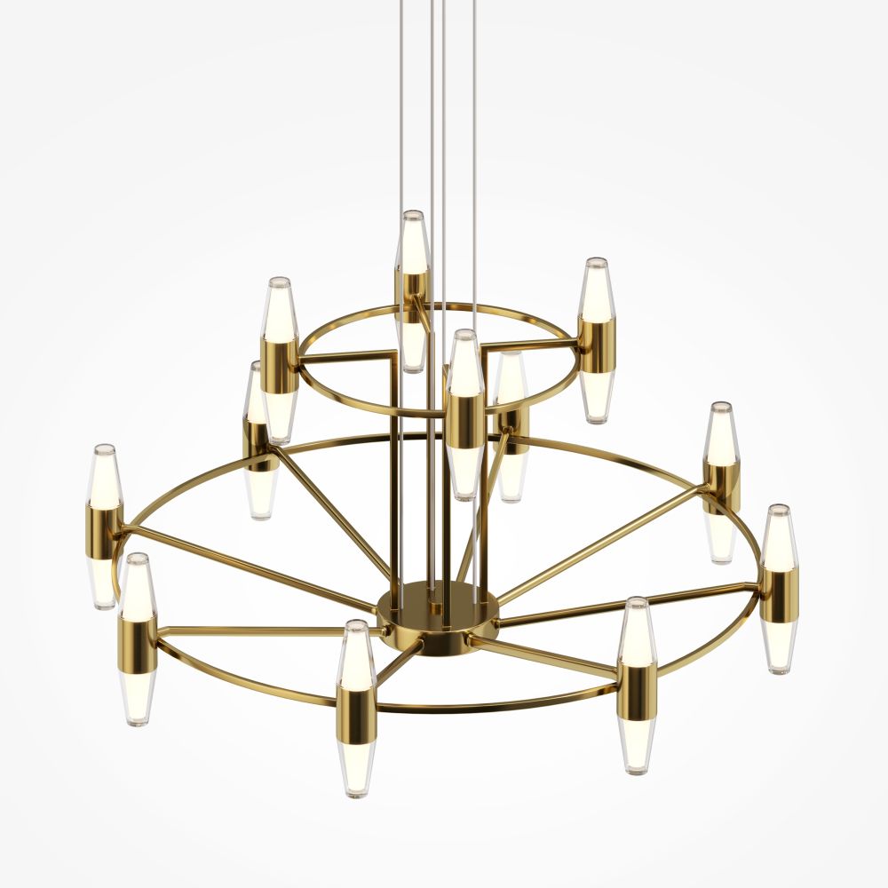 Люстра подвесная светодиодная Maytoni   MOD401PL-L72BS3K