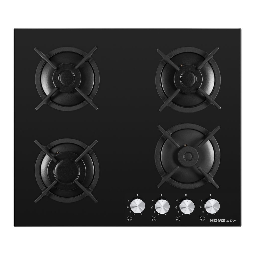 Газовая варочная панель HOMSair HGG641BK фото 3