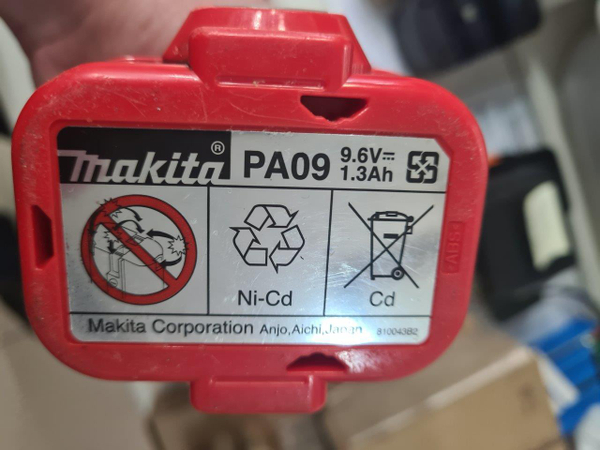 Ремонт аккумулятора Makita PA09