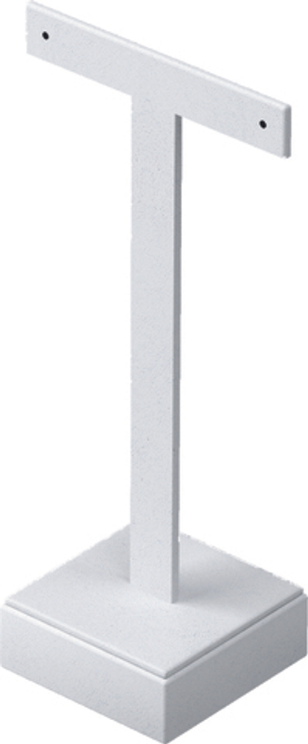 Подставка для серег/ушки/2 отверстия/квадратное основание/Н-125 мм.