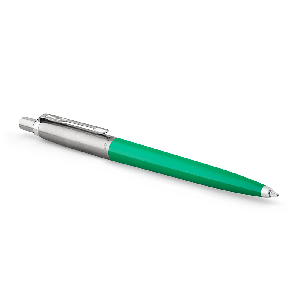 Parker Jotter Color - Green, шариковая ручка, M, блистер