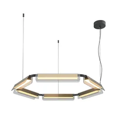 Подвесной светильник Плоскость / Flat 3000К 60Вт Maytoni mod296pl-l60bs3k