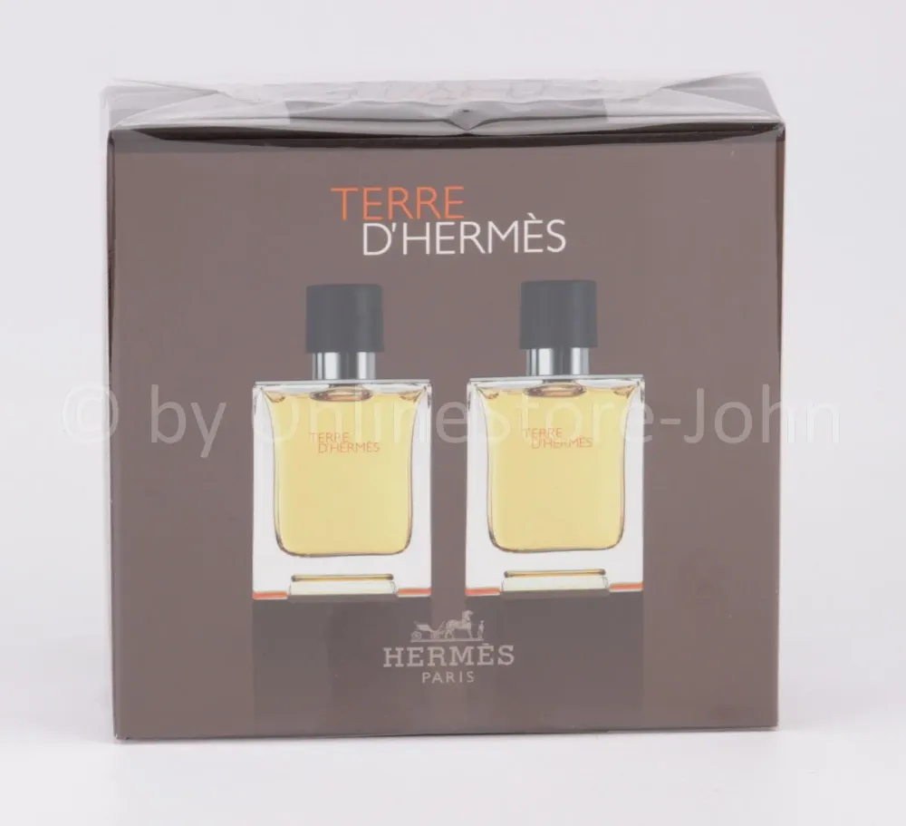 Унисекс парфюм Hermes TERRE d&#39;Hermes Duo Set 2 x 50ml EDT
