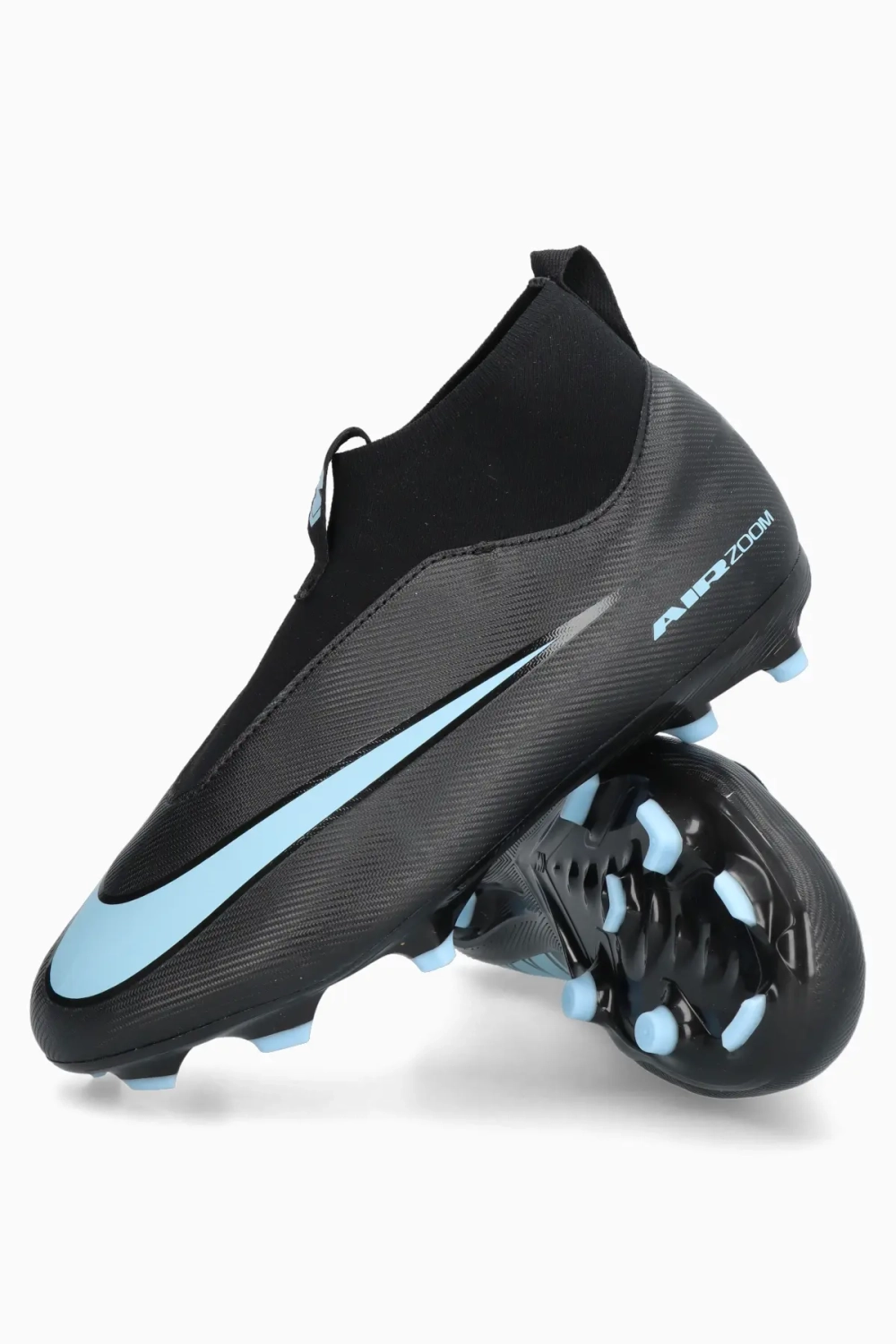 Бутсы Nike Zoom Mercurial Superfly 10 Academy FG/MG Junior - черный