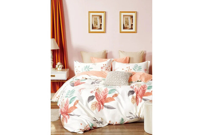 Постельное белье GoodNight Сатин Делюкс 70 с компаньоном 2 сп. с евро (с нав. 50х70)