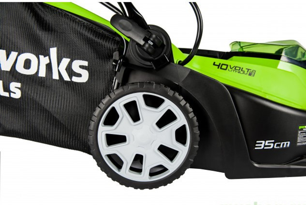 Аккумуляторная газонокосилка GREENWORKS G40LMK35 без АКБ и ЗУ 2501907